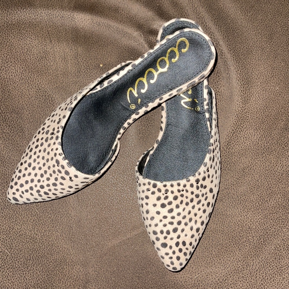 Tan Cheetah Print Slide